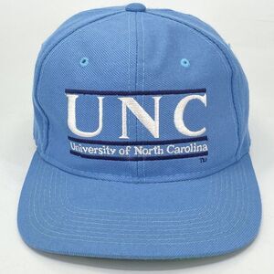 UNC‎ North Carolina Tar Heels The Game Snapback Hat Split Bar Spell Out